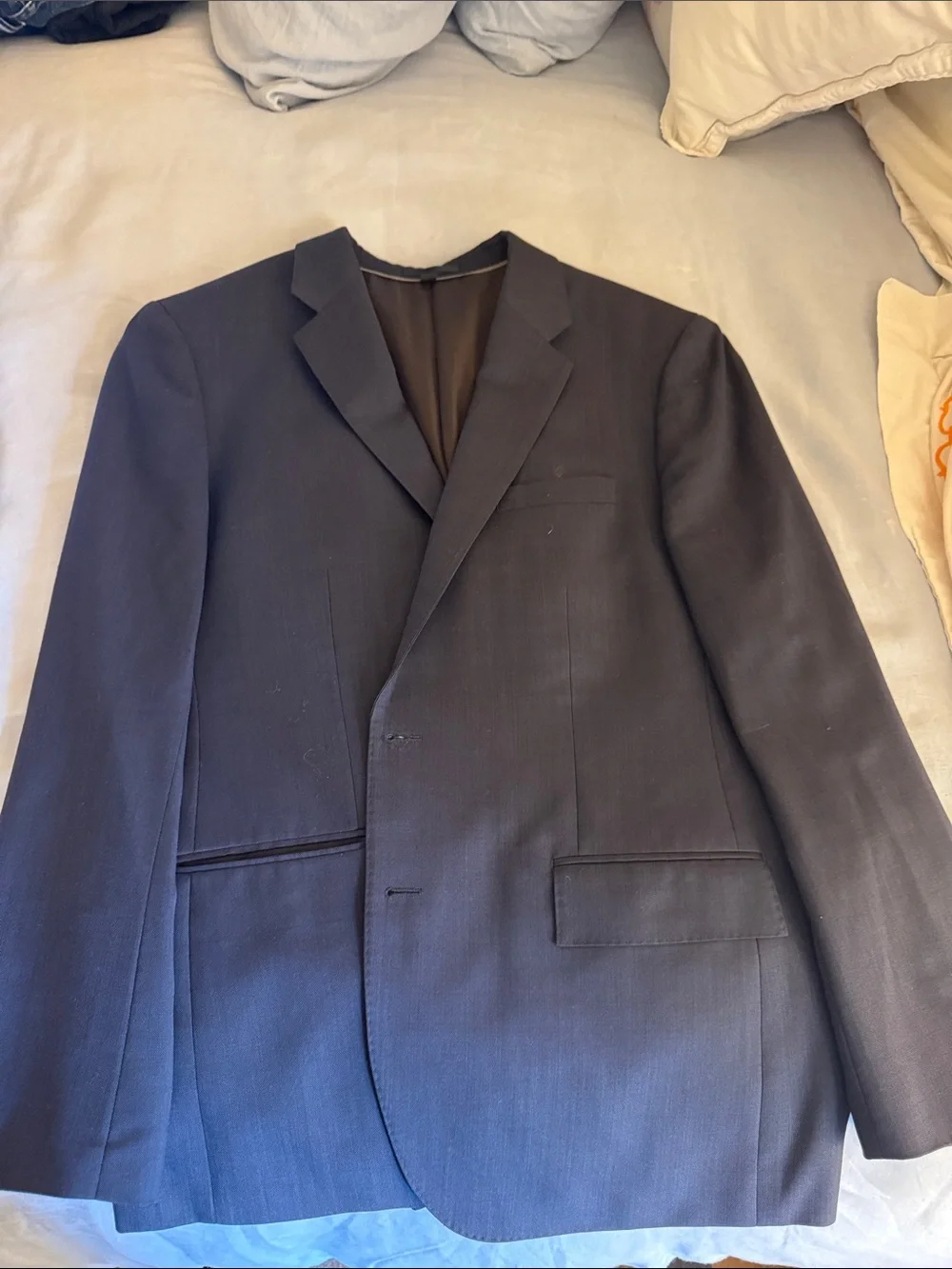 J. Crew Tollegno 1900 Men’s Navy Blue Blazer